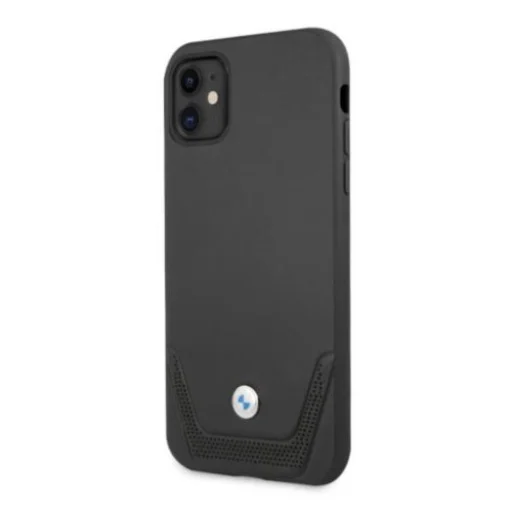  iPhone 11 Fekete BMW Leather Perforate bőrtok (BMHCN61RSWPK) - 3