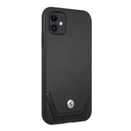  iPhone 11 Fekete BMW Leather Perforate bőrtok (BMHCN61RSWPK) - 6