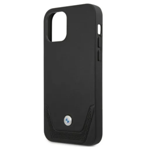  iPhone 12/12 Pro BMW Perforált bőrtok fekete (BMHCP12MRSWPK) - 6