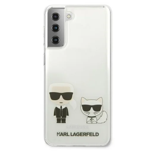 Samsung Galaxy S21 Plus Karl Lagerfeld Karl Choupette tok átlátszó (KLHCS21MCKTR) - 4