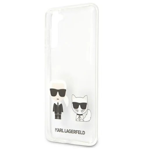 Samsung Galaxy S21 Plus Karl Lagerfeld Karl Choupette tok átlátszó (KLHCS21MCKTR) - 8