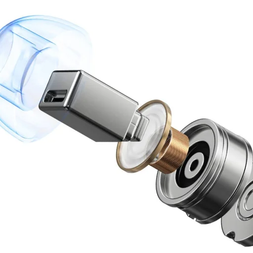 Haylou W1 TWS Bluetooth vezeték nélküli fülhallgató (kék) - 5