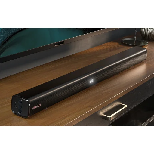  BlitzWolf AA-SAR1 Bluetooth 5.0 hangszóró távirányítóval, AUX, USB, HDMI, OPT, 60W (fekete) - 3