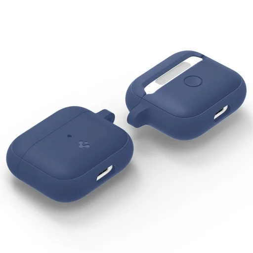 Apple Airpods 3 Spigen Silicone Fit tok sötétkék - 8