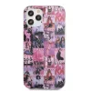 iPhone 12/12 Pro Guess PC/TPU Magazine tok rózsaszín (GUHCP12M40MAPI)