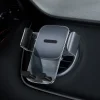 Baseus Easy Controll univerzális autós telefontartó fekete, kör szellőzőhöz (SUYK000201) thumbnail