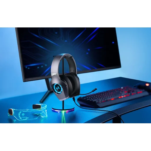 Edifier HECATE GX gamer fejhallgató USB, 3.5mm (szürke) - 7