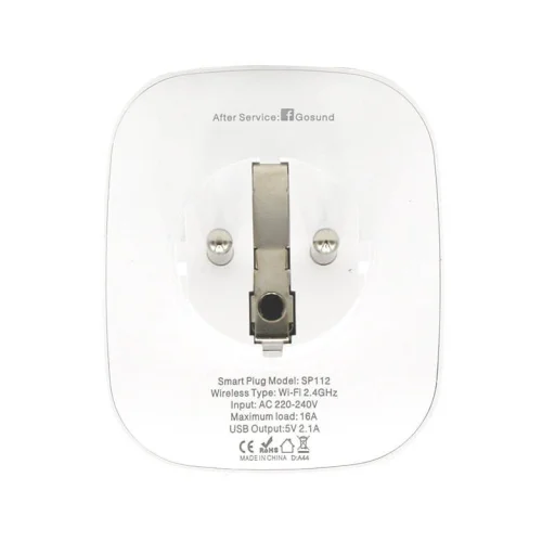 Gosund SP112 okos konnektor aljzat WiFi 2xUSB (2db) - 9