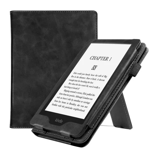 Kindle Paperwhite V / 5  / Signature Edition Tech-Protect Smartcase 2 tok fekete - 4