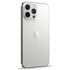 iPhone 13 Pro / 13 Pro Max Spigen Optik.TR 2x kameralencsevédő 9H üveg ezüst (AGL04033)