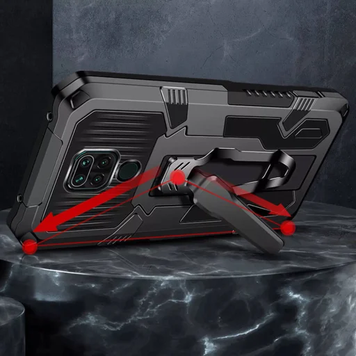 iPhone 13 Mini Nexeri Tank Armored tok fekete - 6