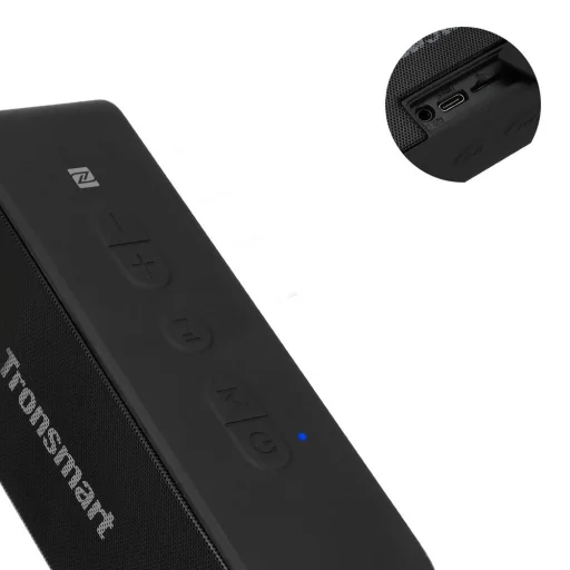Tronsmart Element T2 Plus 20W Bluetooth 5.0 Vezeték nélküli Hangszóró fekete - 14