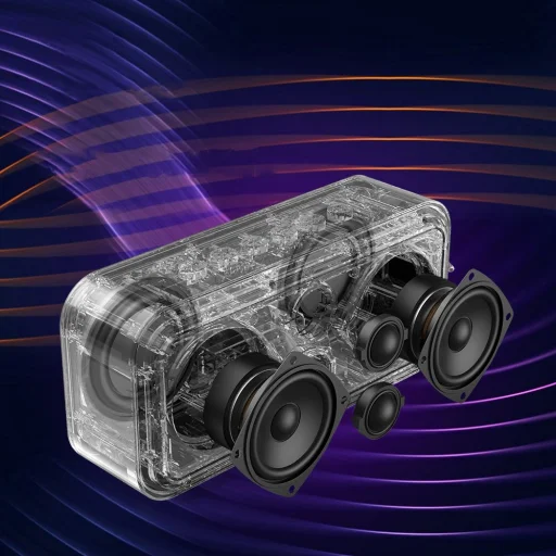 Tronsmart Element Force Pro Bluetooth 5.0 60W Vezeték nélküli Vízálló hangszóró fekete - 13