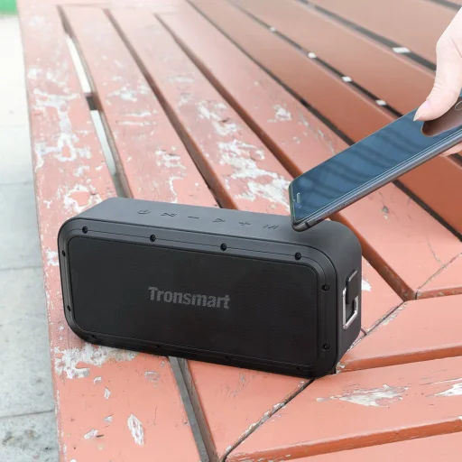 Tronsmart Element Force Pro Bluetooth 5.0 60W Vezeték nélküli Vízálló hangszóró fekete - 10