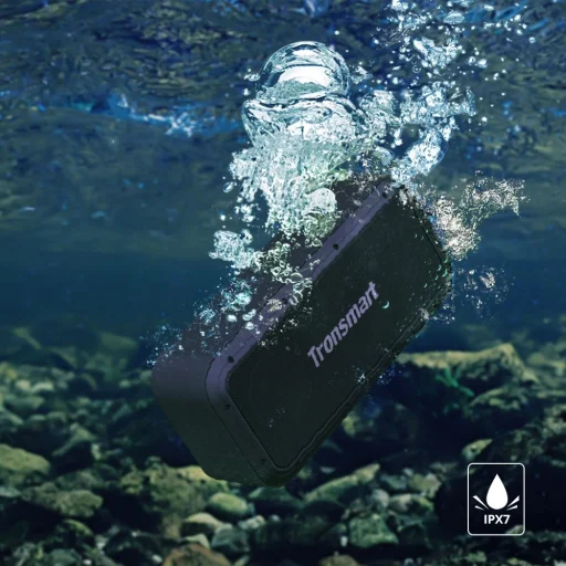 Tronsmart Element Force Pro Bluetooth 5.0 60W Vezeték nélküli Vízálló hangszóró fekete - 11