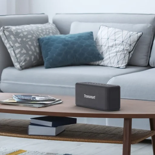 Tronsmart Element Mega Pro 60W Vízálló (IPX5) Bluetooth 5.0 Vezeték nélküli Hangszóró SoundPulse® fekete - 13