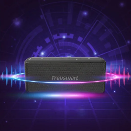 Tronsmart Element Mega Pro 60W Vízálló (IPX5) Bluetooth 5.0 Vezeték nélküli Hangszóró SoundPulse® fekete - 9
