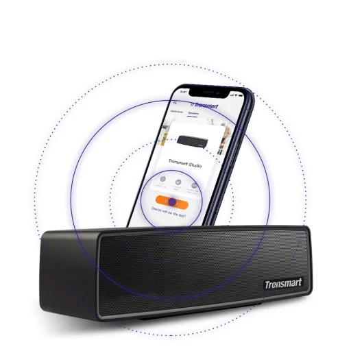 Tronsmart Studio Bluetooth 5.0 30W Vezeték nélküli Hangszóró fekete - 14