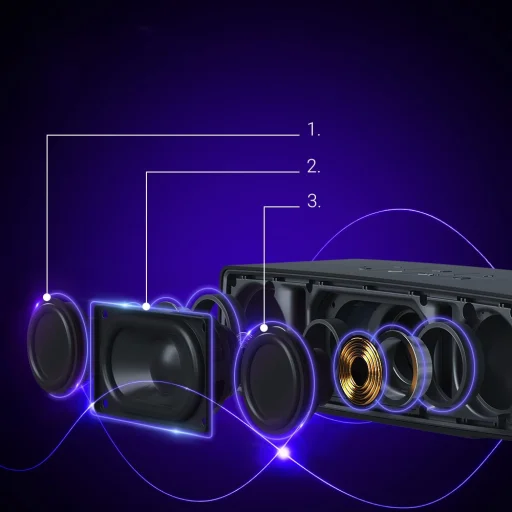 Tronsmart Studio Bluetooth 5.0 30W Vezeték nélküli Hangszóró fekete - 6