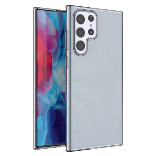 Samsung Galaxy S22 Ultra, Ultra Clear 0.5mm TPU géltok átlátszó - 1