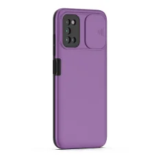 Samsung Galaxy A53 5G TPU tok kameralencse védővel lila Alphajack