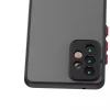 Samsung Galaxy A03s Smoke matt TPU tok piros kerettel Alphajack - 7