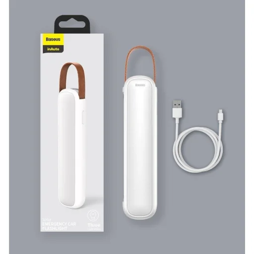 Baseus Napelemes autós biztonsági lámpa 1000mAh fekete (CRYJD01-B01) - 17