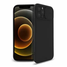 Samsung Galaxy A03S Nexeri Szilikon tok kameralencse védővel fekete