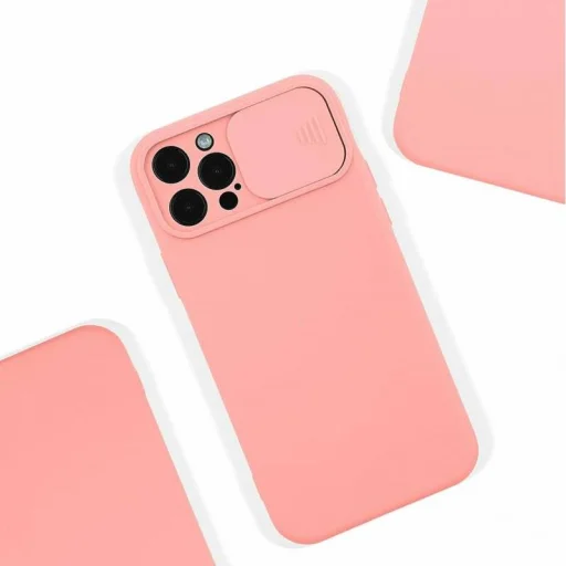 Samsung Galaxy A03S Nexeri Szilikon tok kameralencse védővel barack - 2