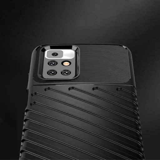 Xiaomi Redmi 10 Nexeri Thunder fokozott védelmet biztosító flexibilis TPU tok fekete - 5