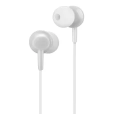 HOCO Natural Sound Vezetékes 3.5mm jack fülhallgató fehér
