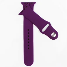 Apple Watch 4/5/6/7/8/SE/Ultra (42/44/45/49mm) szilikon óraszíj sötétlila színű Alphajack