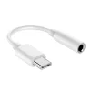 USB Type-C - 3.5mm jack átalakító adapter fehér (DAC chip) TRRS thumbnail