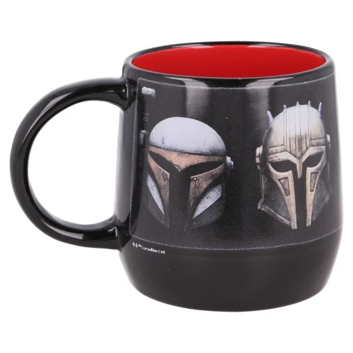 Star Wars Mandalorian kerámia bögre 360 Ml - fekete - 4