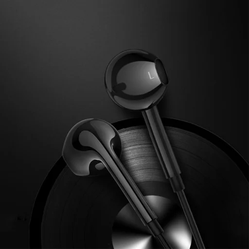 Borofone BM60 fülhallgató Type C csatlakozóval és mikrofonnal fekete DAC - 3