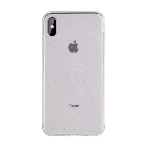 Iphone 11 ezüst Csillámos Szilikon tok ezüst - 7