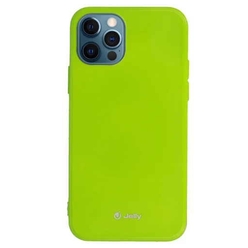 iPhone 13 Pro Max Jelly szilikon tok lime - 5