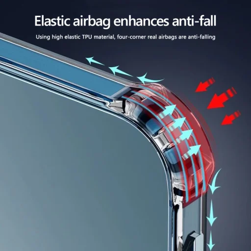 TEL PROTECT MagSilicone tok iPhone 15 Plus átlátszó - 7