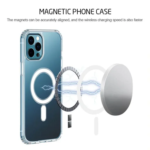 TEL PROTECT MagSilicone tok iPhone 15 Plus átlátszó - 3