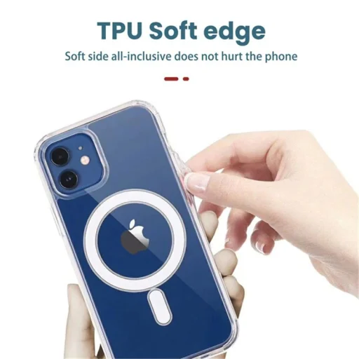TEL PROTECT MagSilicone tok iPhone 15 Plus átlátszó - 5