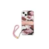 iPhone 13 Guess GUHCP13MKCABPI tok pánttal pink - 3