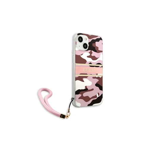 iPhone 13 Guess GUHCP13MKCABPI tok pánttal pink - 5