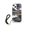 iPhone 13 Guess GUHCP13MKCABBK tok pánttal fekete - 4