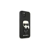 iPhone 13 Mini Karl Lagerfeld Saffiano Head tok fekete (KLHCP13SOKPK) thumbnail