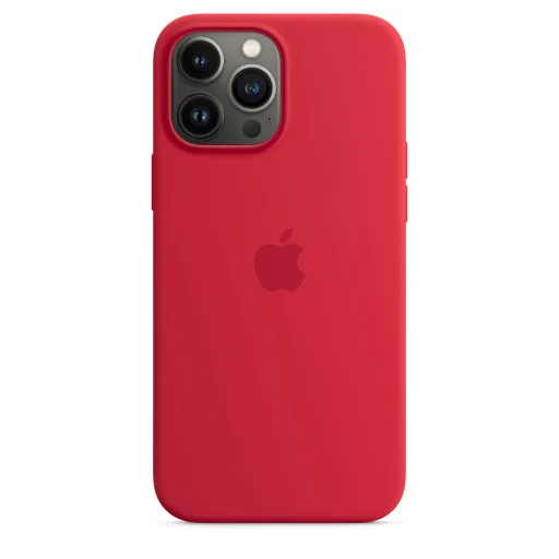 iPhone 13 Pro Max szilikontok (PRODUCT)RED (MM2V3ZM/A) Apple gyári MagSafe-rögzítésű - 2
