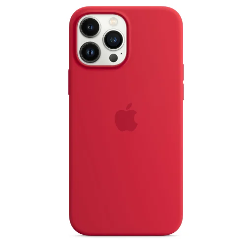 iPhone 13 Pro Max szilikontok (PRODUCT)RED (MM2V3ZM/A) Apple gyári MagSafe-rögzítésű - 1