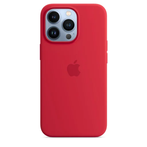 iPhone 13 Pro szilikontok (PRODUCT)RED (MM2L3ZM/A) Apple gyári MagSafe-rögzítésű - 4