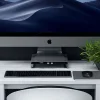 Satechi Alumínium iMac- és kijelzőállvány HUB asztroszürke (ST-AMSHM) - 6