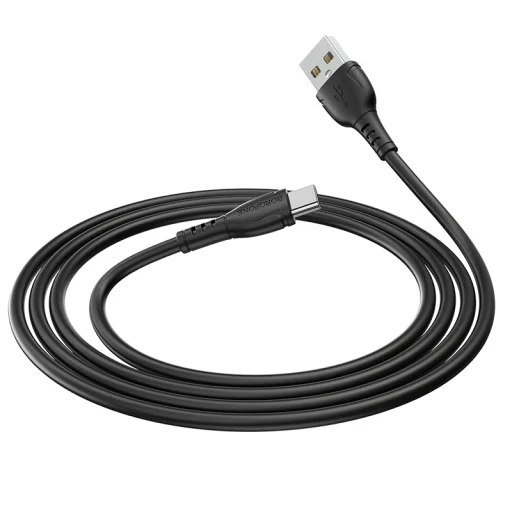 Borofone BX51 Triumph - USB - USB Type-C kábel 3A 1m fekete - 3