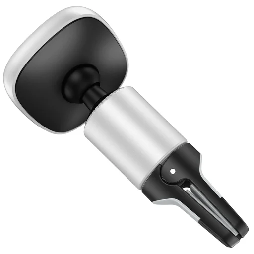 Borofone BH44 Univerzális Mágneses Autós Telefontartó Szellőzőre Fekete - Ezüst - 9